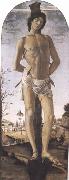 Sandro Botticelli St Sebastian oil painting artist
